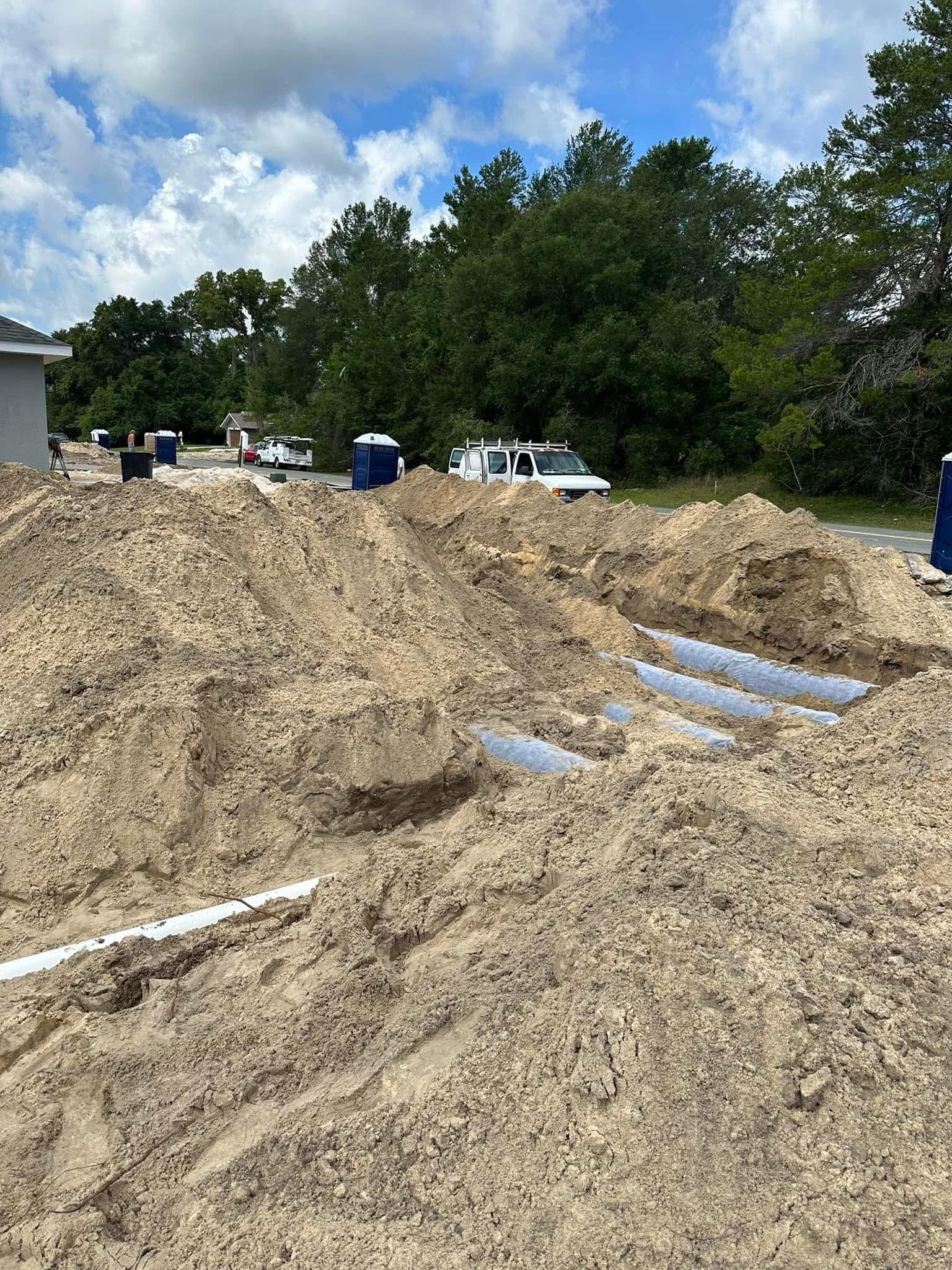 Septic installation by Hills Septic Service