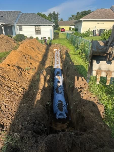 Hills Septic Service technician at work